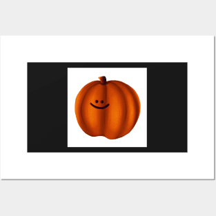 happy little pumpkin Posters and Art